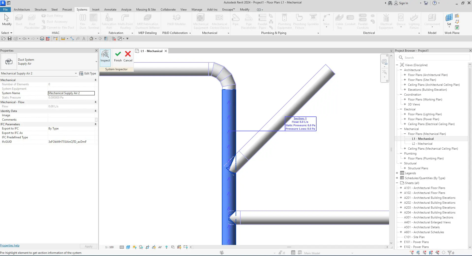 مراحل استفاده از System Inspector