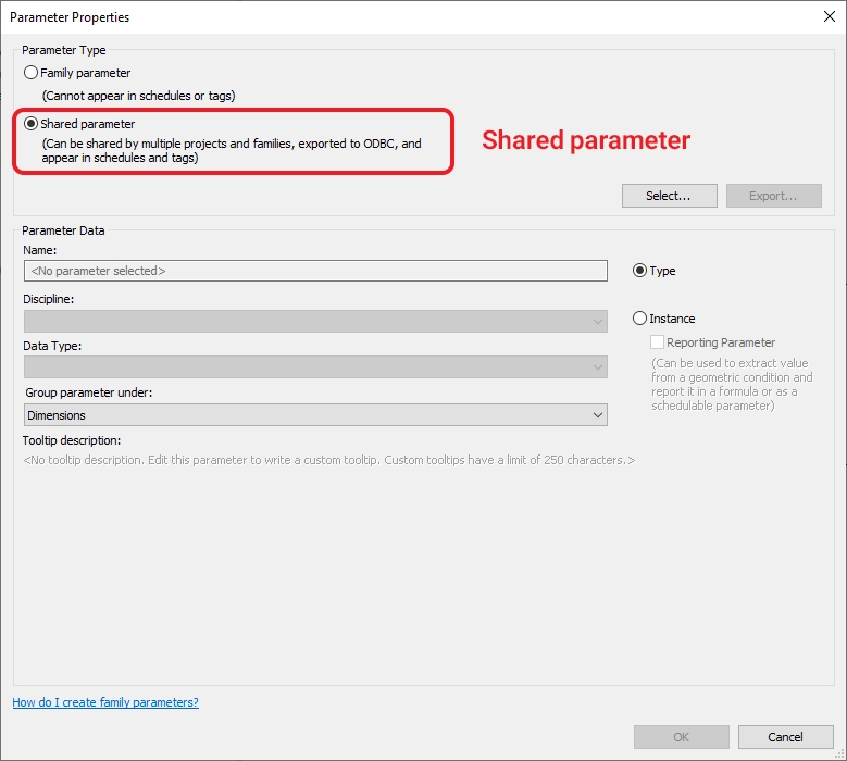 New Parameter In Family