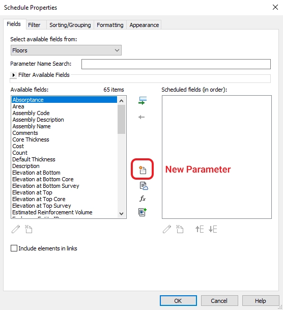 Schedule Properties