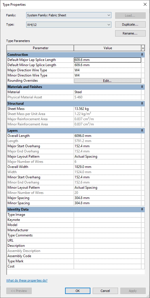 Fabric Sheet Type