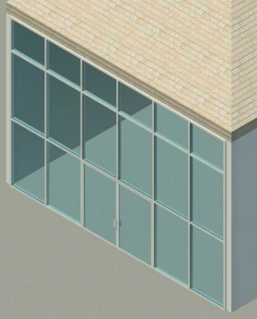 Door Curtain Wall