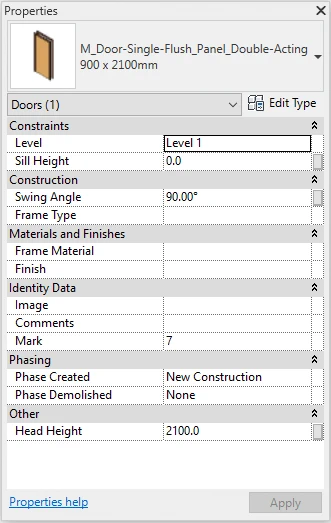 Door Instance