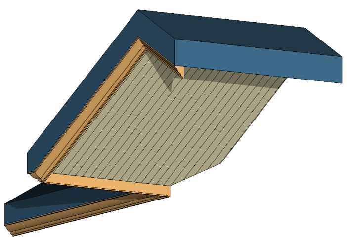 انتخاب ابزار Roof Fascia: