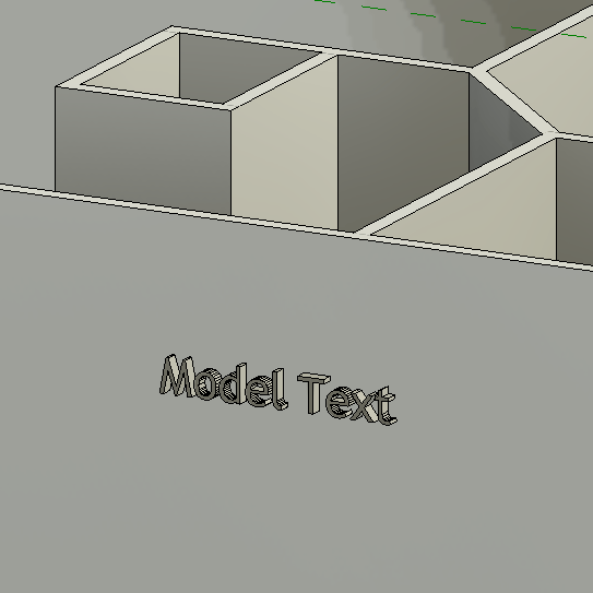 Model Text in Revit