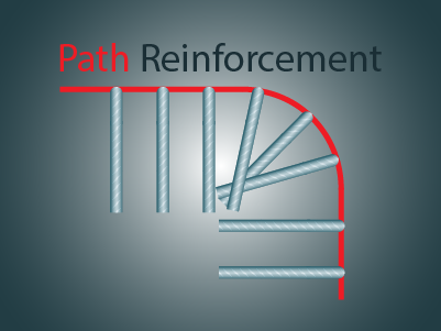 Rebar Path Reinforcement