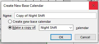 Create New Calendar